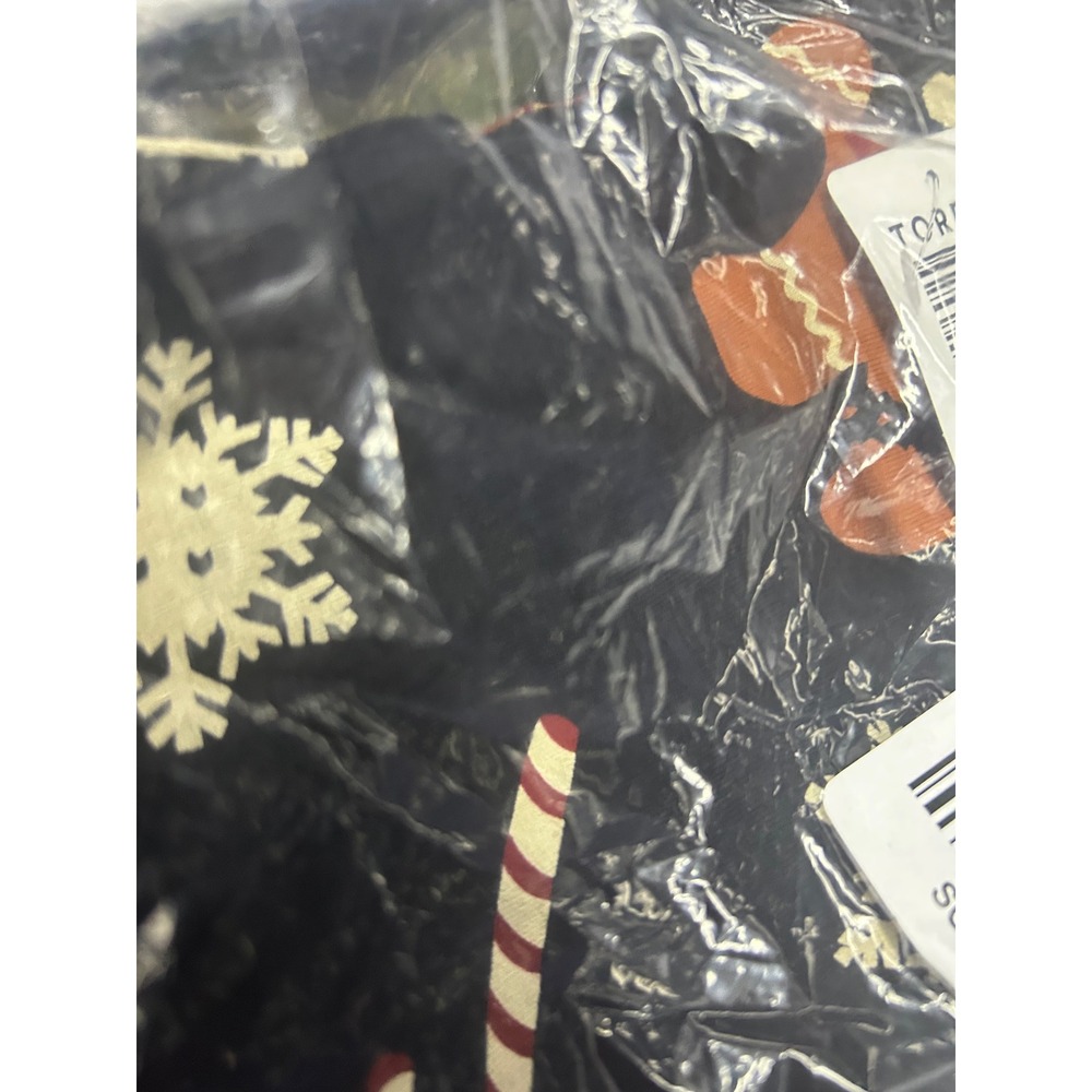Torrid Black Oh Snap Gingerbread Christmas Holiday Leggings Plus Size - Picture 5 of 7